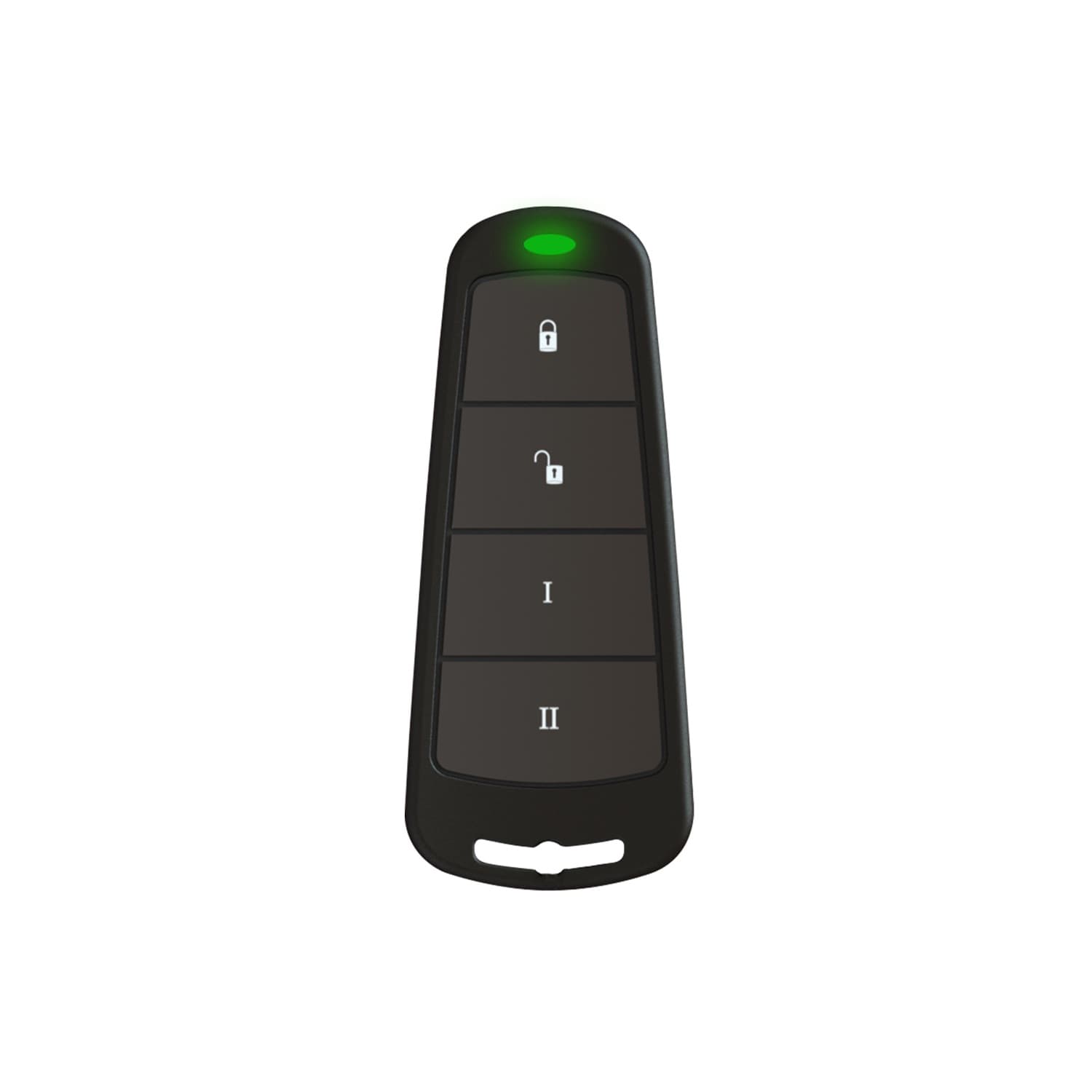 Wireless keyfob from the Pyronix Enforcer burglar alarm system